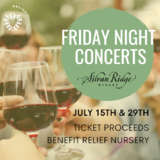 Friday Night Concerts at Silvan Ridge- July 15th & 29th
