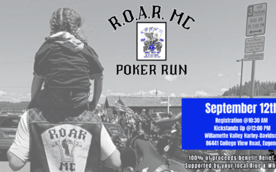 5th Annual R.O.A.R. MC Poker Run- September 12th